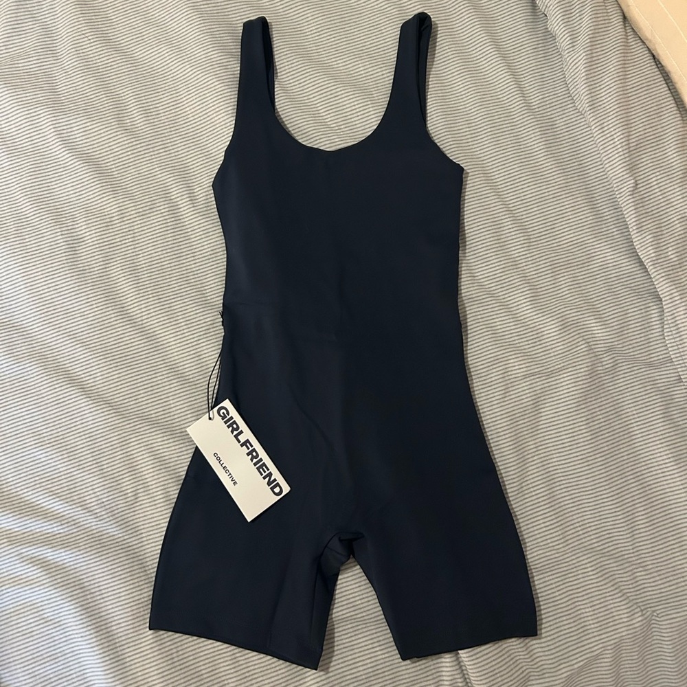 NWT Girlfriend Collective Bike Unitard